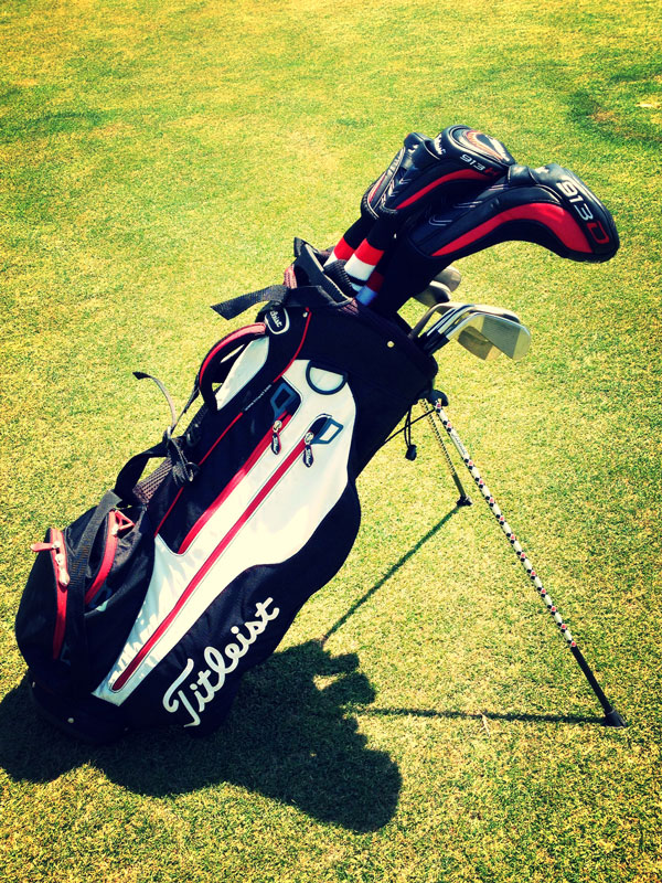 jun lees golf bag